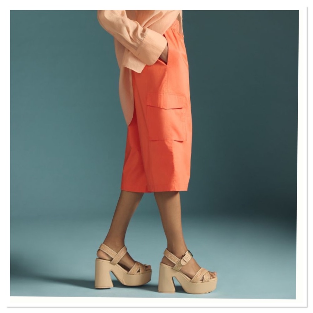 Du Paradis by Anthropologie Women’s  Crop Cargo Pants
